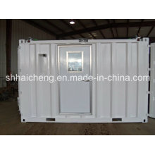 Casa de contenedor prefabricado de acero ligero para dormitorio